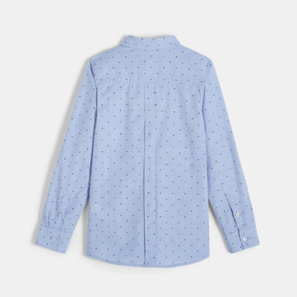 Avis Chemise à pois bleue garçon OKAIDI 2