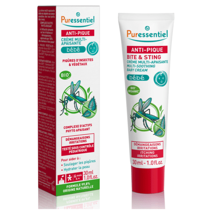 Avis Crème anti-pique multi-apaisante bébé PURESSENTIEL 1