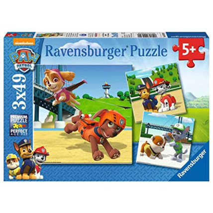 Avis Puzzle - L’équipe des 4 pattes - Pat'Patrouille - 3x49 pièces RAVENSBURGER 1