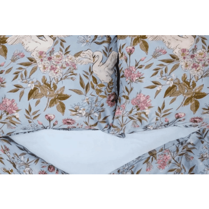 Avis Housse de couette en satin de coton - Cygne Mon Lit Cabane 8