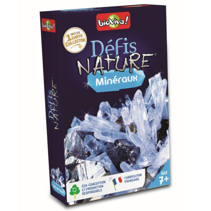 Avis Jeu éducatif Défis Nature - Minéraux BIOVIVA 1