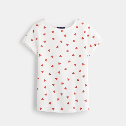 Avis T-shirt imprimé rose fille OKAIDI 1