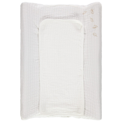Avis Housse de matelas à langer en gaze de coton Natural cocoon Prémaman 2