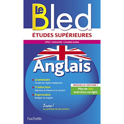 Avis Bled supérieur - Anglais Hachette Éducation 1
