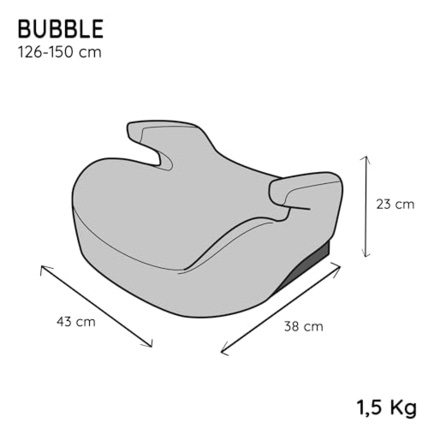Avis Rehausseur siège auto enfant ceinturé BUBBLE  Nania 5