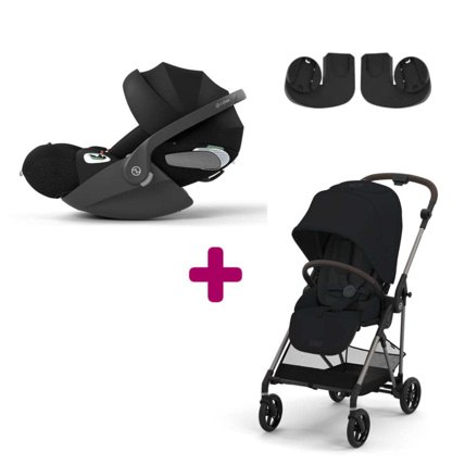 Avis Poussette Duo Melio 4 + Siège auto Cloud T i-Size CYBEX 6