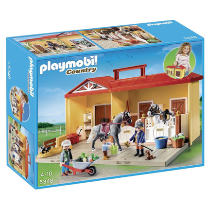 Avis Playmobil Country - Écurie transportable PLAYMOBIL 1