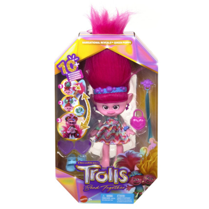 Avis Poupée Troll 3 Poppy Surprises 2 en 1 MATTEL 1