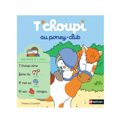 Avis Livre T'choupi au poney club NATHAN 1