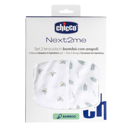 Avis Set 2 Draps En Bambou pour Next2me Chicco 1