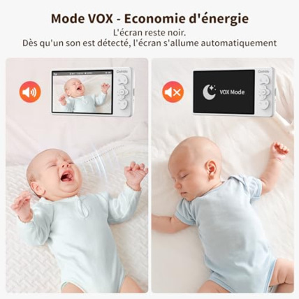 Avis Babyphone Vidéo 5.5" LCD Codnida 3