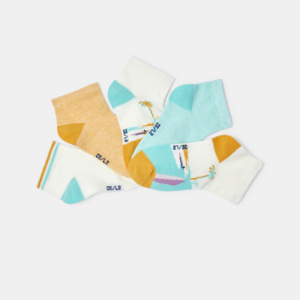 Avis Socquettes fantaisie (lot de 5) beige garçon OKAIDI 2
