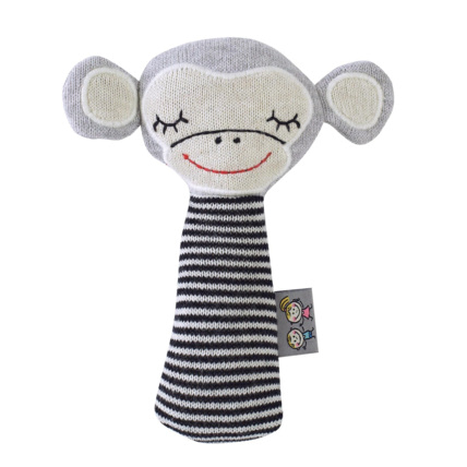 Avis Hochet en tricot de coton, Singe Sevira Kids 1