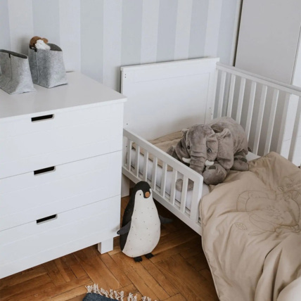 Avis Ensemble bébé lit évolutif + commode à langer IWO Mon Mobilier Design 5