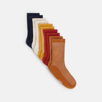 Avis Chaussettes unies (lot de 5) rouges garçon OKAIDI 1