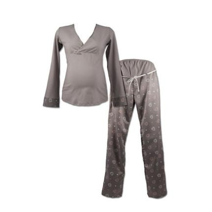 Avis Pyjama de maternité et d'allaitement 2 pièces manon vintage CACHE COEUR 1