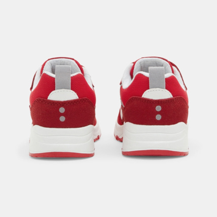 Avis Running dadshoes lacets et scratch rouge garçon OKAIDI 5