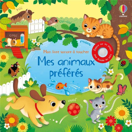 Avis Mon Livre Sonore À Toucher - Mes Animaux Préférés USBORNE 1