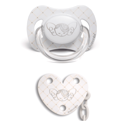 Avis Pack Sucette + Attache-sucette White  Suavinex 1