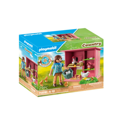 Avis Agricultrice et poulailler PLAYMOBIL 1