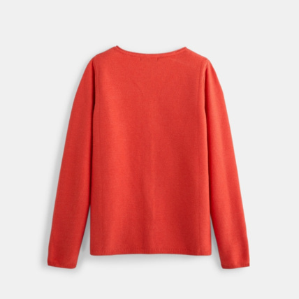 Avis Gilet boutonné rouge fille OKAIDI 2