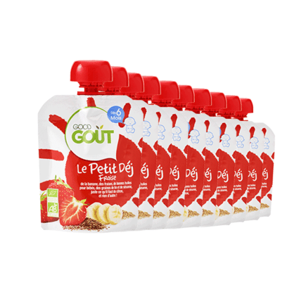 Avis Mon pack Petit Déj Bio 10 gourdes Good Goût 1