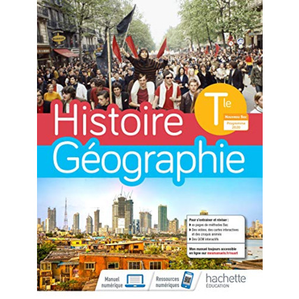 Avis Histoire-Géographie Terminales compilation - Livre élève - Ed. 2020 Hachette Éducation 1