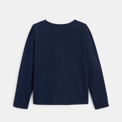Avis T-shirt de Noël bleu fille OKAIDI 4