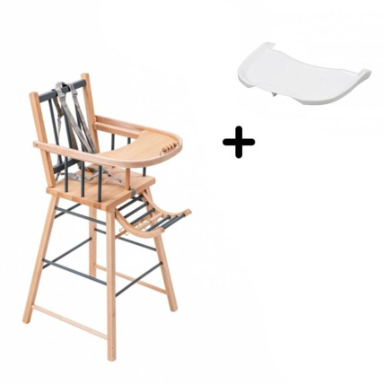 Avis Pack chaise haute André hybride et sa tablette COMBELLE 4