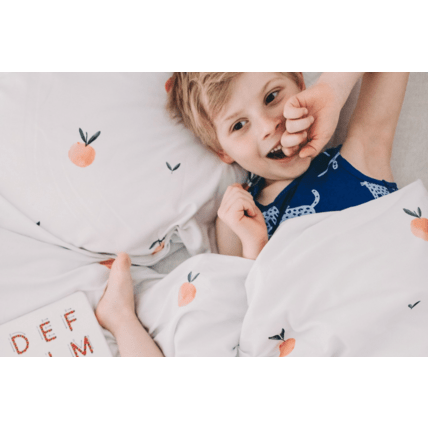 Avis Housse de couette en satin de coton - Mandarines Mon Lit Cabane 5