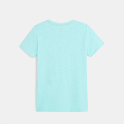 Avis T-shirt manches courtes motif requins bleu garçon OKAIDI 3