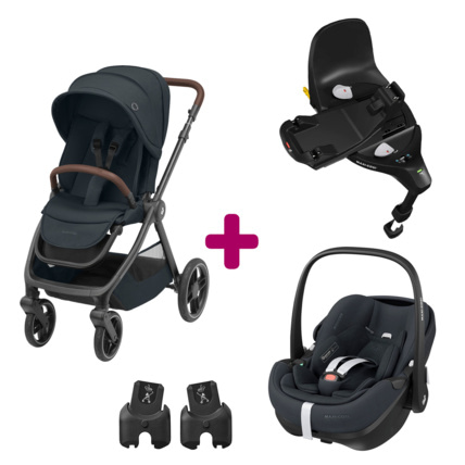 Avis Poussette duo Oxford + siège auto Pebble 360 pro + base familyfix 360 pro Maxi-Cosi 4