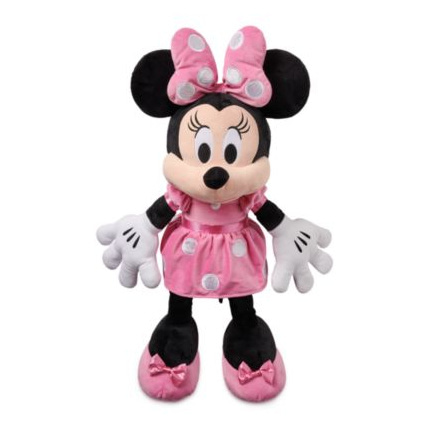 Avis Grande peluche Minnie en rose DISNEY 1
