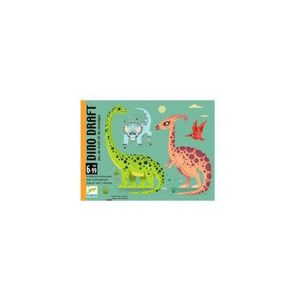 Avis Jeu de cartes Dino Draft DJECO 1
