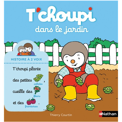 Avis Livre T'choupi dans le jardin NATHAN 1
