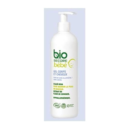 Avis Gel corps et cheveux bébé 380 ml BIO SECURE 1