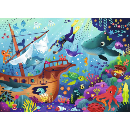 Avis Puzzle Le monde sous-marin - de 6 ans RAVENSBURGER 2