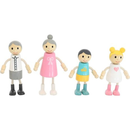 Avis Jeu en bois Ma famille - Poupées   L'ATELIER DU BOIS 1
