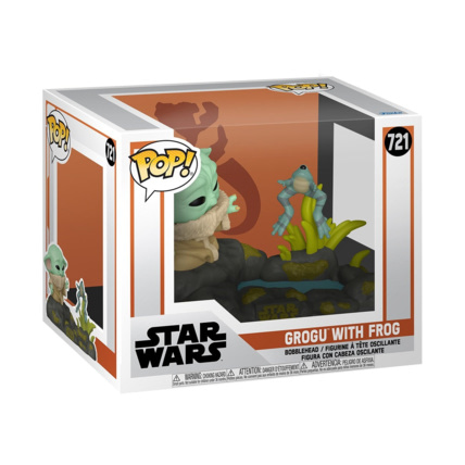 Avis Figurine Grogu et grenouille The Mandalorian Star Wars Pop FUNKO 1