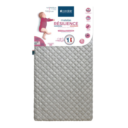 Avis Matelas bébé  Résilience déhoussable CANDIDE 2