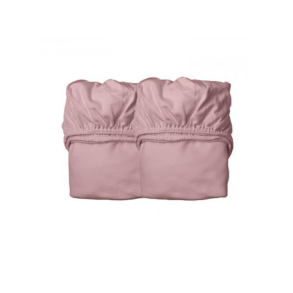 Avis Lot de 2 draps housse junior en coton bio, blanc LEANDER 4