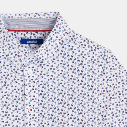 Avis Chemise manches courtes imprimée garçon OKAIDI 2