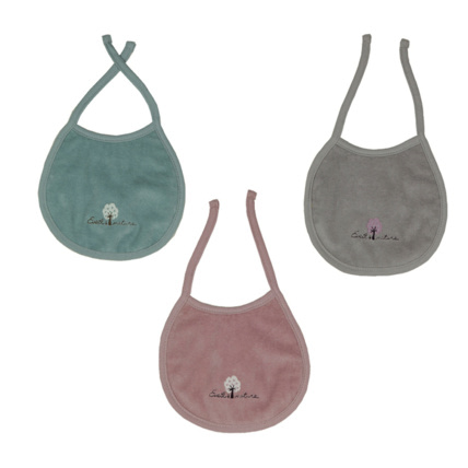 Avis Lot de 3 bavoirs naissance coton bio EVEIL & NATURE 1