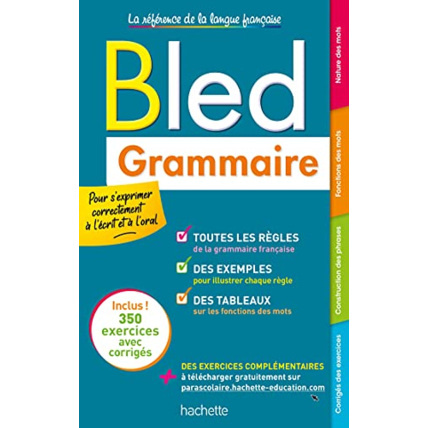 Avis Bled Grammaire Hachette Éducation 1