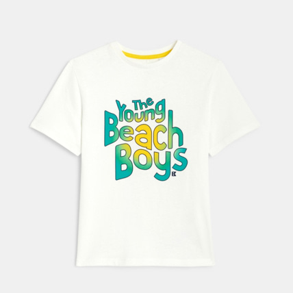 Avis T-shirt à message blanc garçon OKAIDI 2