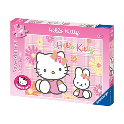 Avis Puzzle - Hello Kitty au jardin - 100 pièces RAVENSBURGER 1