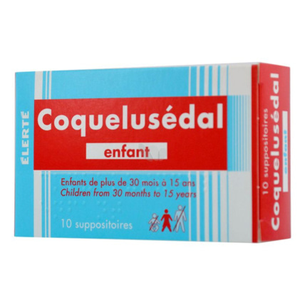 Avis Suppositoires Coquelusedal Enfant ELERTÉ 1
