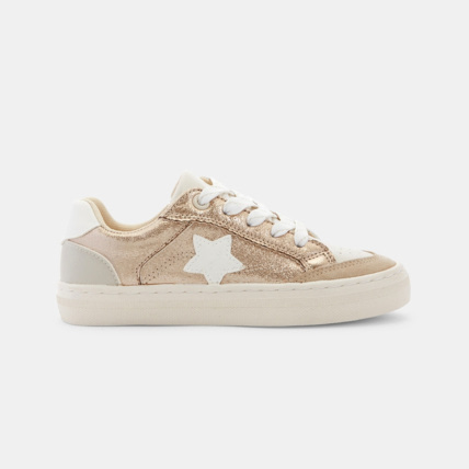 Avis Baskets street brillantes jaunes fille OKAIDI 1