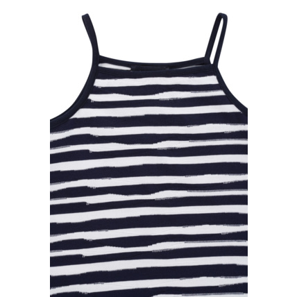 Avis Robe rayé Kids - coton léger - Marine Deep/Blanc ARMOR-LUX 2