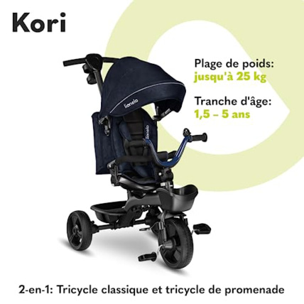Avis Tricycle Kori 2en1 évolutif LIONELO 2